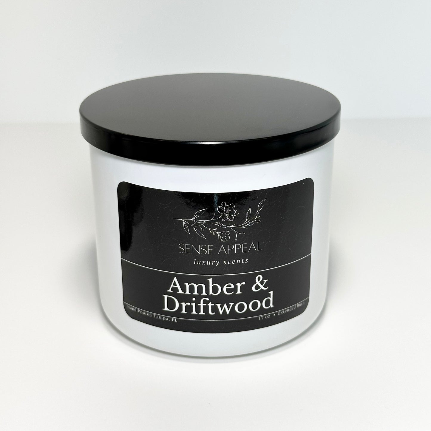 Amber and Driftwood Indulgence Candle